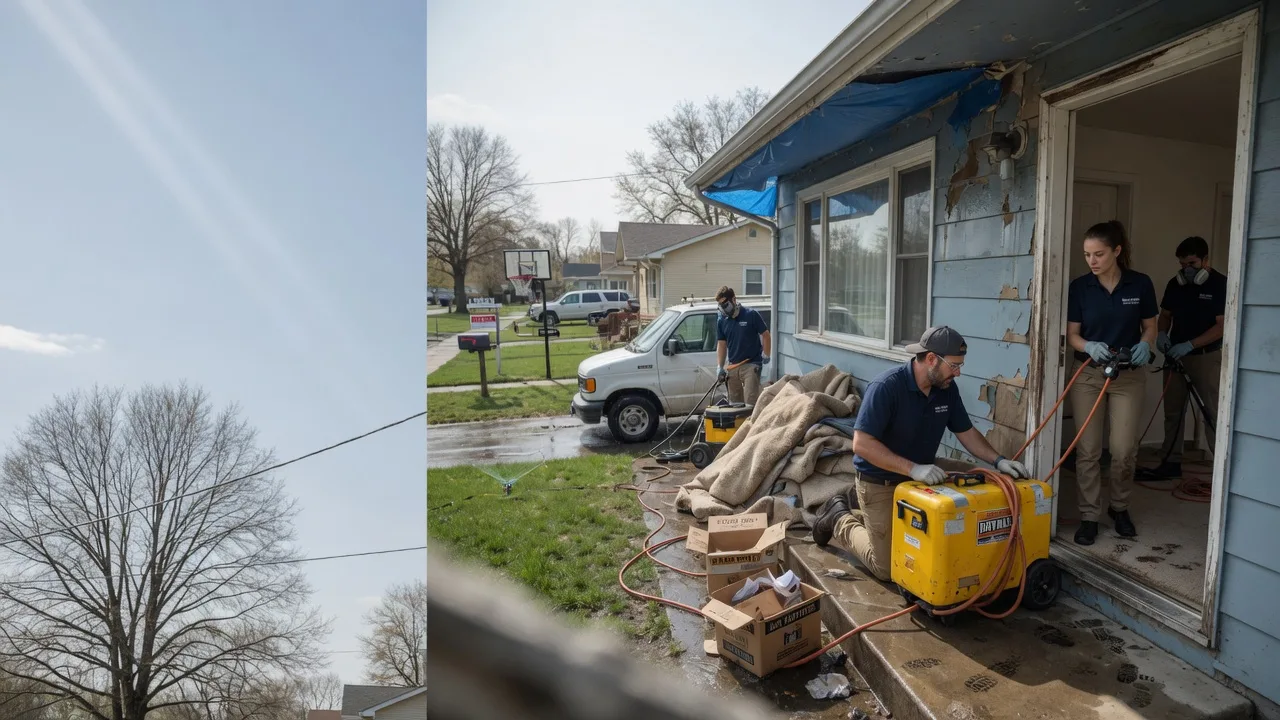Basement Flood Cleanup in Beattie, KS near me